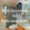 best insulation for bathroom walls