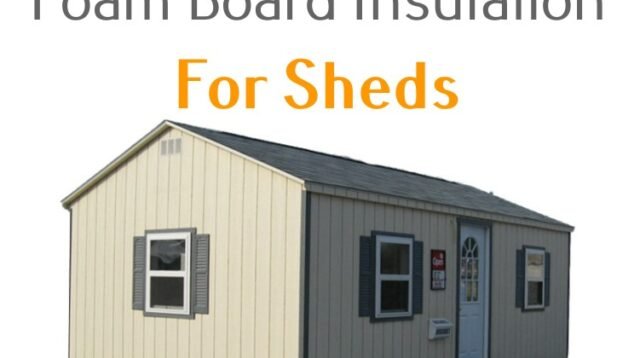 cheap shed insulation