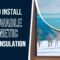 removable magnetic window insulation