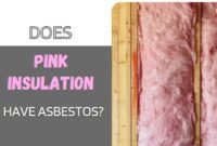 does pink insulation have asbestos