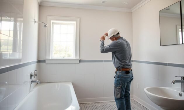 Bathroom Moisture Barrier Installation Bathroom Moisture Barrier Installation
