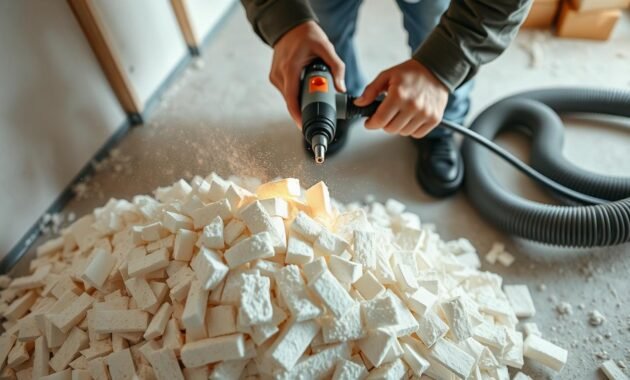 Foam Board Insulation Dust Control Foam Board Insulation Dust Control