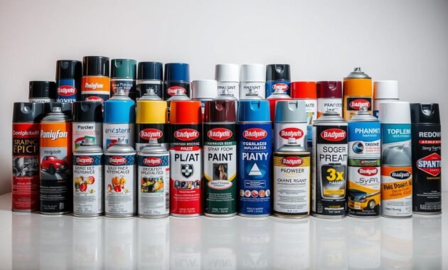 Spray Foam Paint Selection Spray Foam Paint Selection