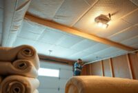 how to insulate a garage ceiling