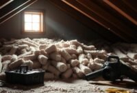 how to blow insulation in attic