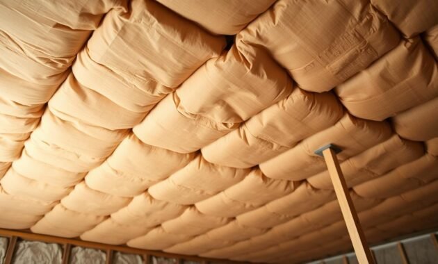 Kraft Paper Faced Insulation Batts Installation Kraft Paper Faced Insulation Batts Installation